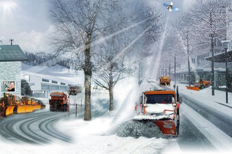 Winterdienst mit AIDA GEO Datenmanagement